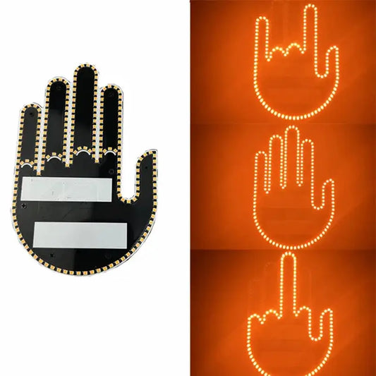 Modern car-shaped touchless lamp by AmoorCity. Fun night light for kids. Turns on/off with a touch.